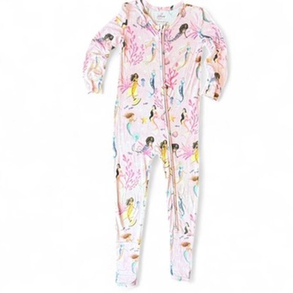Posh Peanut 3T Disney Little Mermaid Dancing Beneath the Waves Convertible PJ's